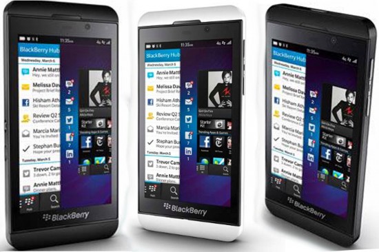 BlackBerry Z10 Images 550x366 - BlackBerry Z10 - trái dâu đen hoàn toàn mới