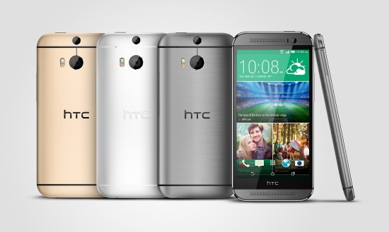 HTC One M8 550x329 - HTC One M8 phiên bản chạy Windows Phone