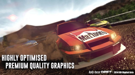 RallyRacerDriff 3 550x309 - Rally Race Drift - game đua xe đỉnh cao cho Android