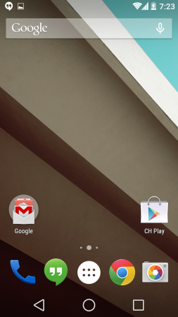 android L 253x450 - Tổng quan về hệ điều hành Android
