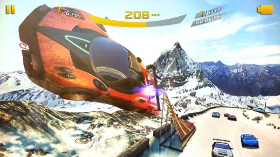 asphalt 8 b 550x309 - Asphalt 8 : Airborne - game đua xe hấp dẫn