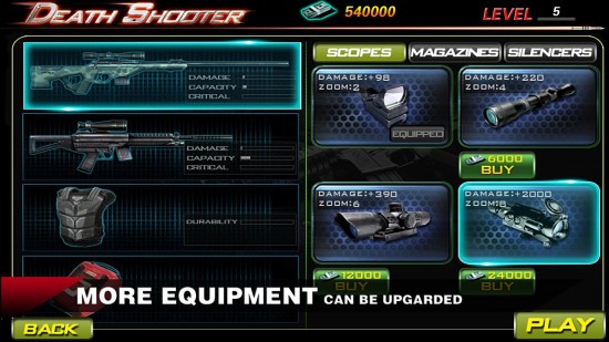 death shooter 550x309 - Death Shooter 3D- game bắn súng góc nhìn thứ nhất cho Android