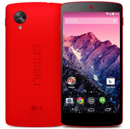 2362407 red nexus 5 454x450 - Nexus 5 màu đỏ hấp dẫn các fan của Android