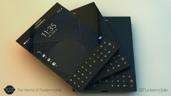 blackberry passport 2 550x309 - BlackBerry Passport với kiểu dáng vuông đẹp lạ độc đáo