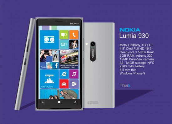 lumia 930 550x396 - Nokia Lumia 930 mang nhiều nét đổi mới đáng chú ý