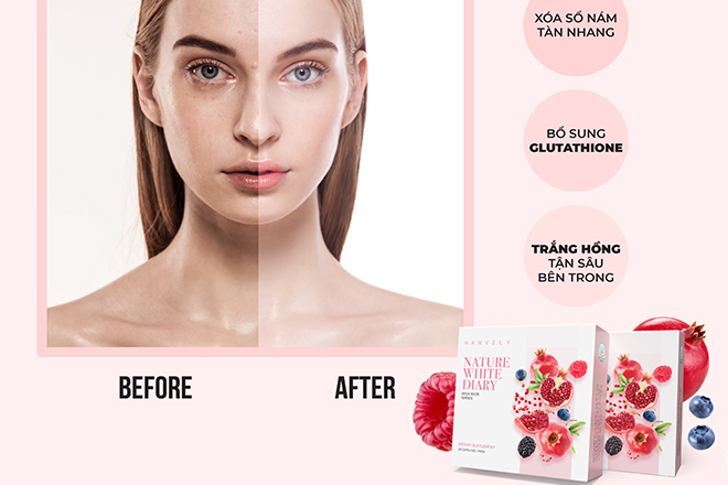 Viên uống trắng da vitamin C và 9 điều liên quan nhất định bạn nên biết Vien uong trang da Hanvely hieu qua - Viên uống trắng da vitamin C và 9 điều liên quan nhất định bạn nên biết