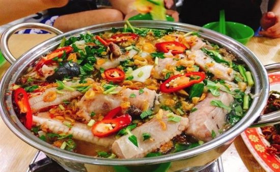 Lau ca duoi 1 550x339 - Top 15 cách nấu lẩu cá thơm ngon, đậm đà, hít hà ngày mưa